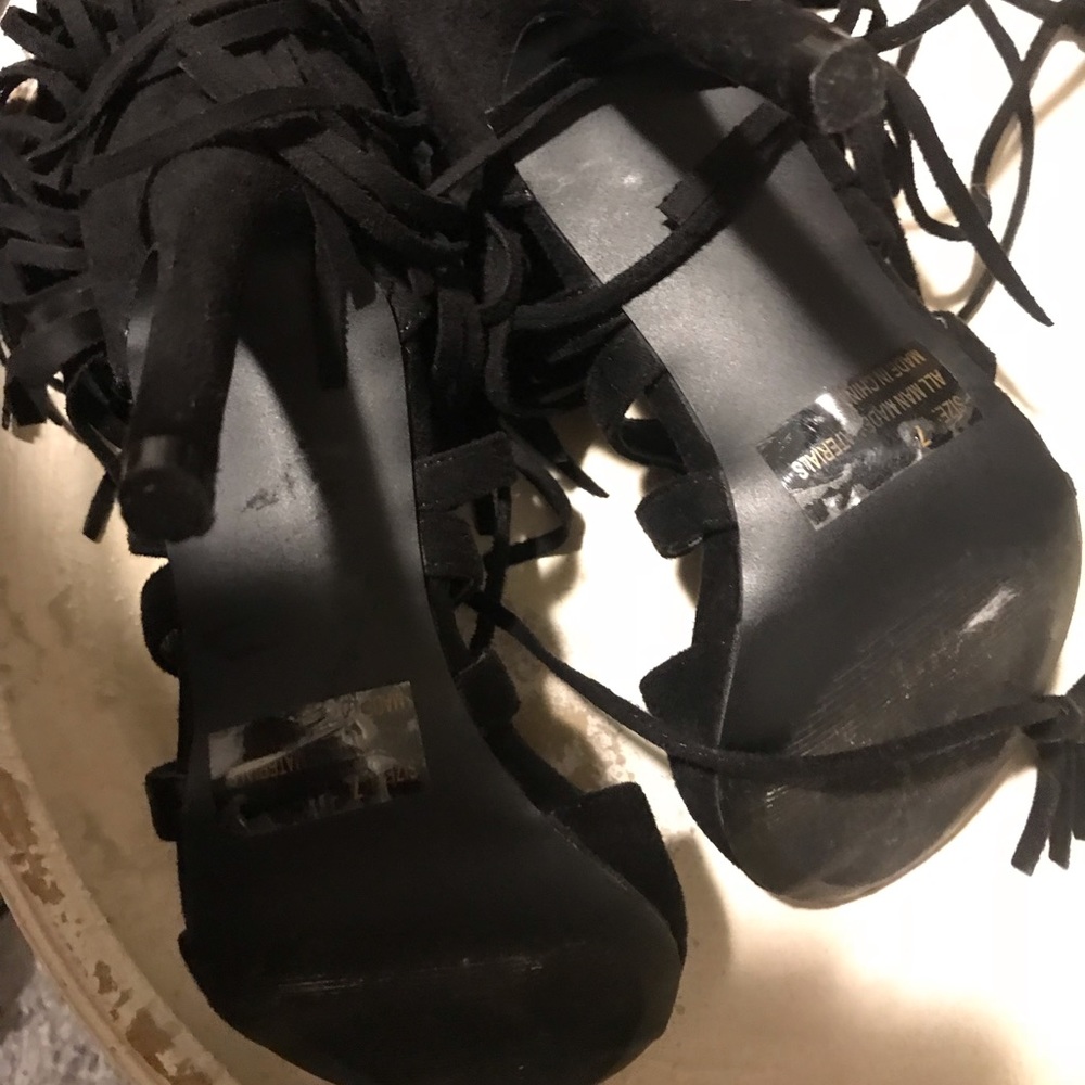 Like NEW Sexy Fringe Heels - Picture 8 of 8